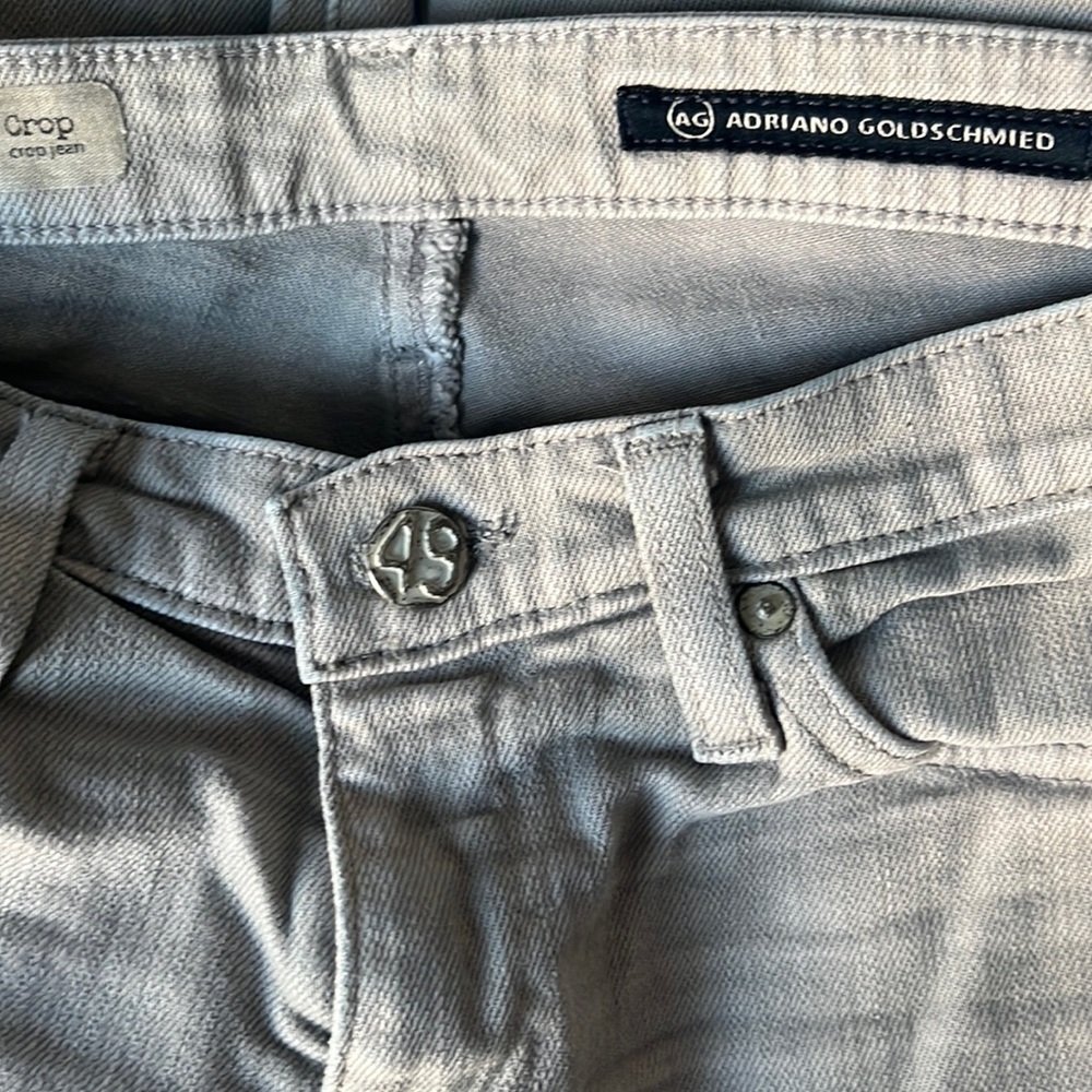 AG Adriano Goldschmied crop pants